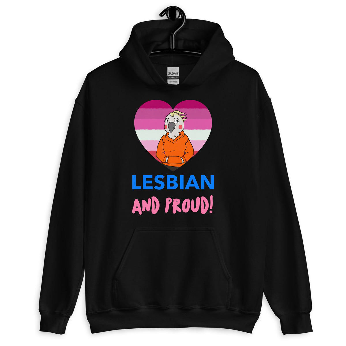 Lesbian and Proud Unisex Hoodie