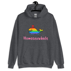 Homosexwhale Unisex Hoodie