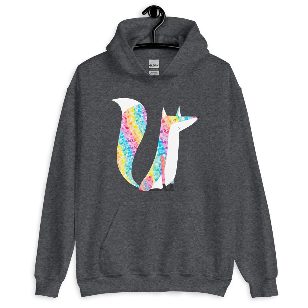 Glitter Fox Unisex Hoodie