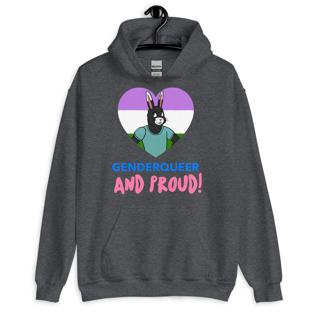 Genderqueer And Proud Unisex Hoodie