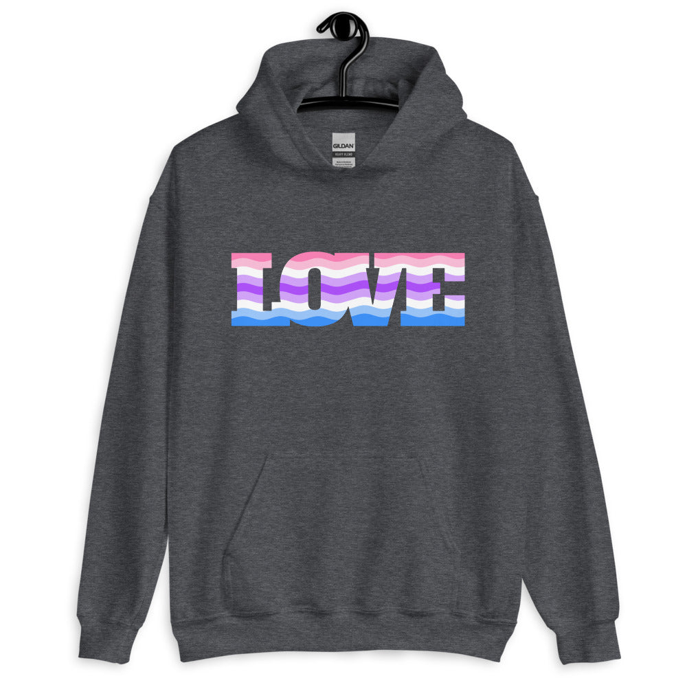 Alternative Genderfluid Love Unisex Hoodie