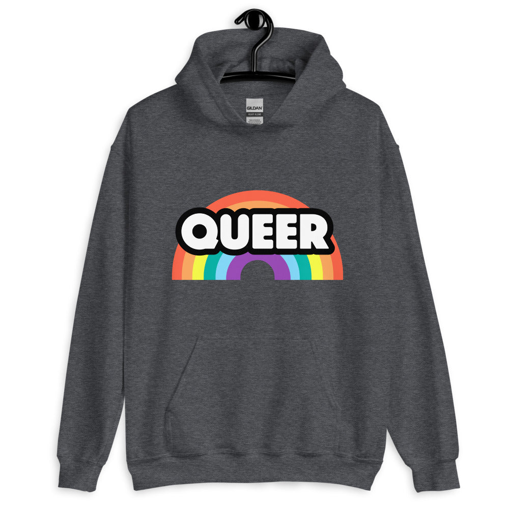 Queer Rainbow Unisex Hoodie