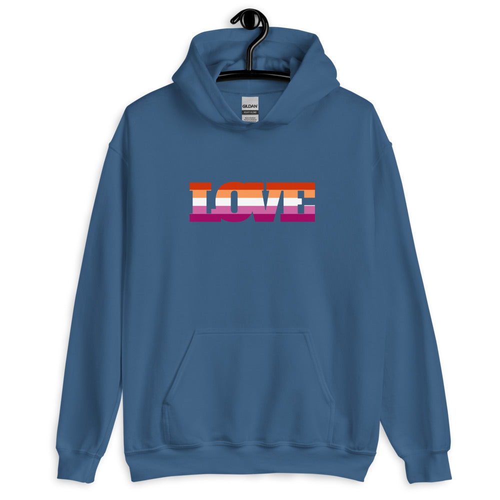 Lesbian Love Unisex Hoodie