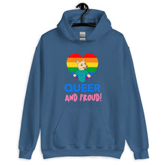 Queer And Proud Unisex Hoodie