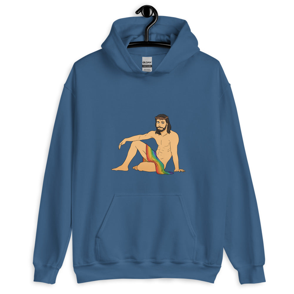 Sexy Gay Jesus Unisex Hoodie