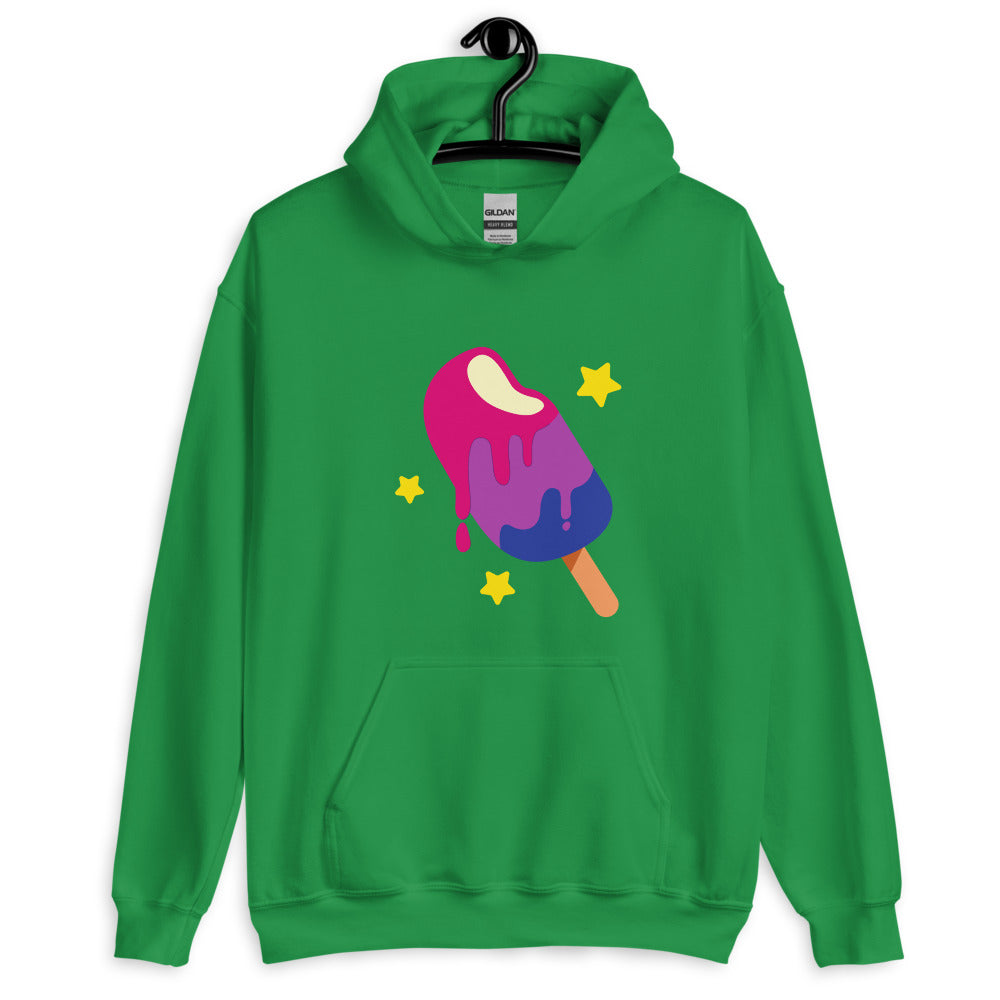 Bisexual Popsicle Unisex Hoodie
