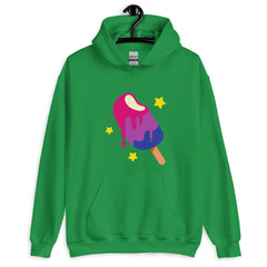 Bisexual Popsicle Unisex Hoodie