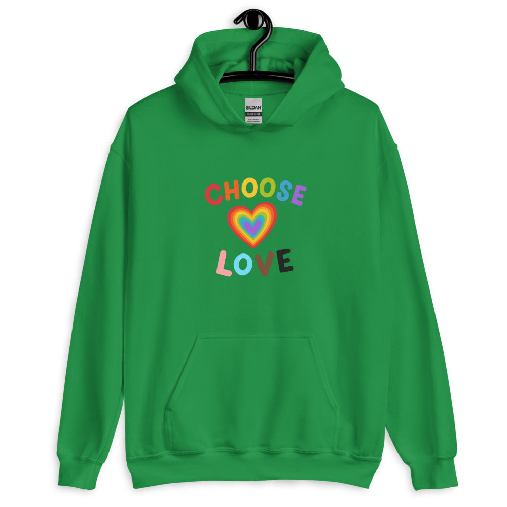 Choose Love Unisex Hoodie