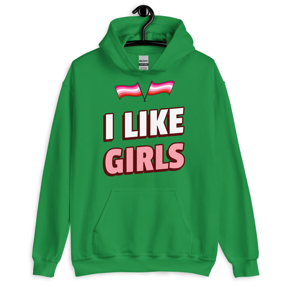 I Like Girls Unisex Hoodie