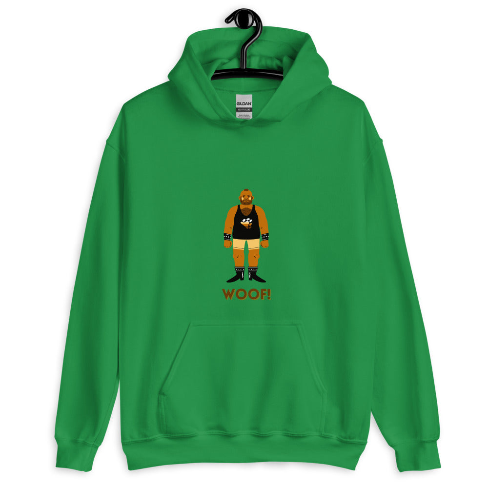 Woof! Gay Bear Unisex Hoodie