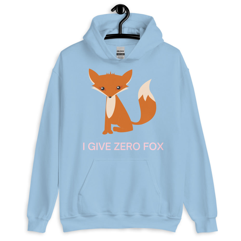I Give Zero Fox Unisex Hoodie