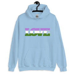 Genderqueer Love Unisex Hoodie