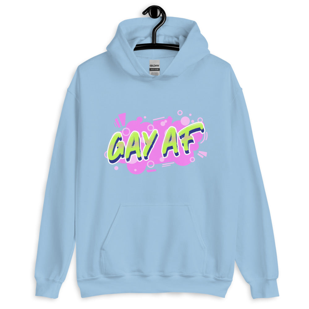 Gay Af  Unisex Hoodie