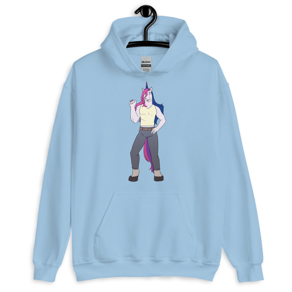 Bisexual Unicorn Unisex Hoodie