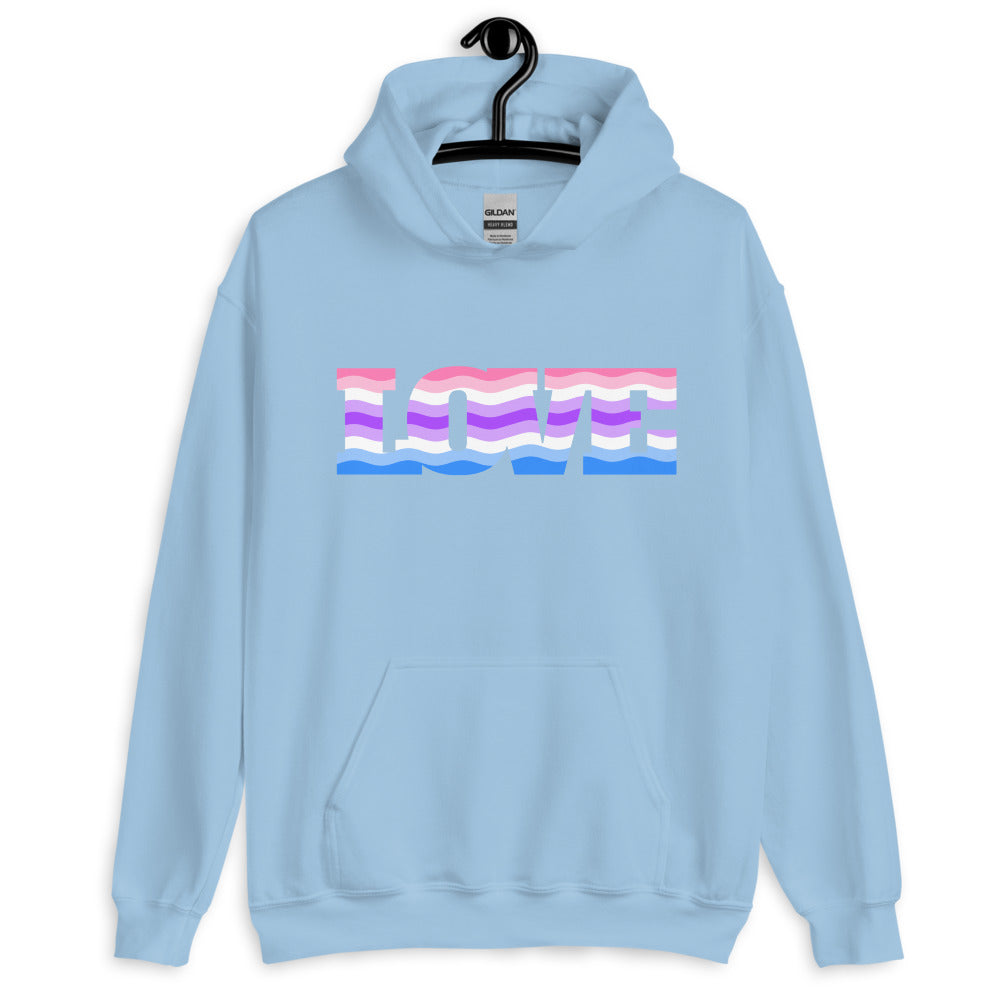 Alternative Genderfluid Love Unisex Hoodie