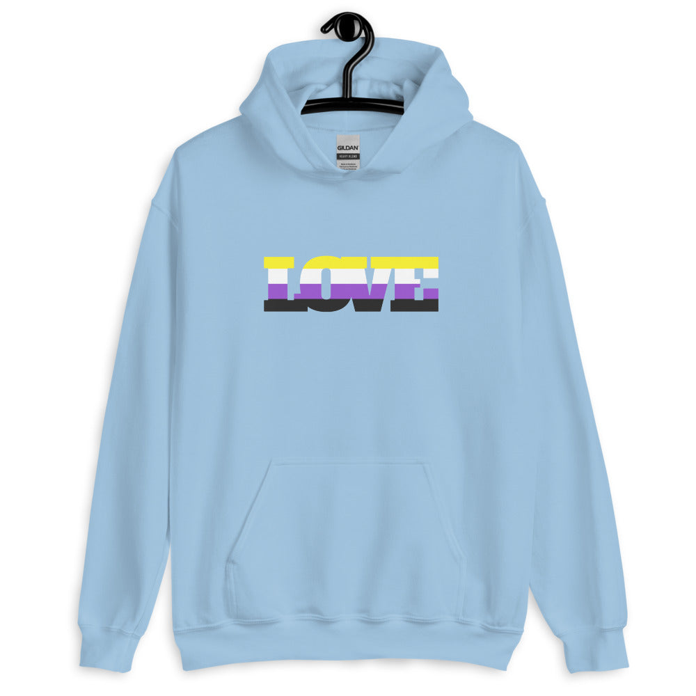 Non-Binary Love Unisex Hoodie