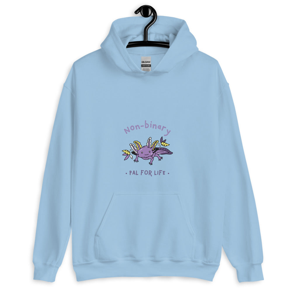 Non-Binary Pal For Life Unisex Hoodie