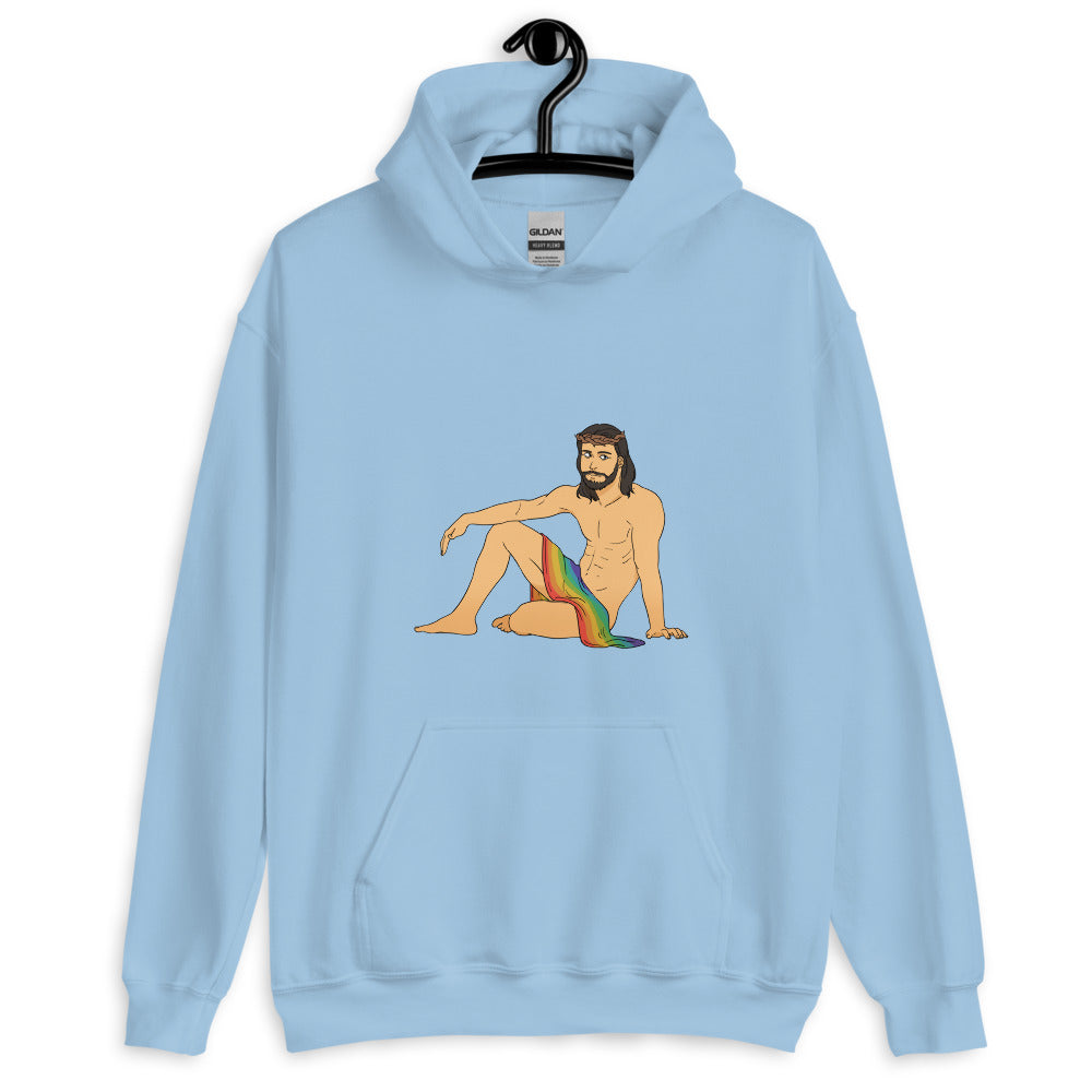 Sexy Gay Jesus Unisex Hoodie