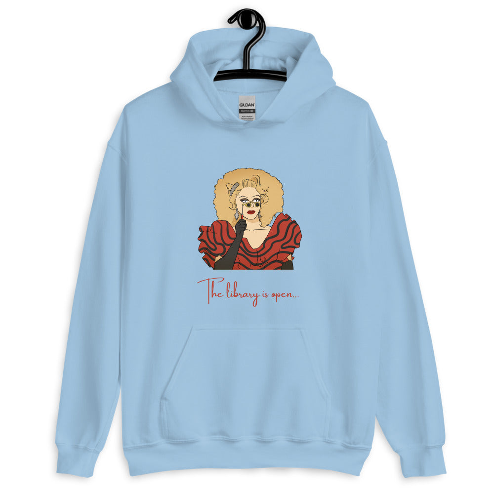 The Library Is Open (Rupaul) Unisex Hoodie