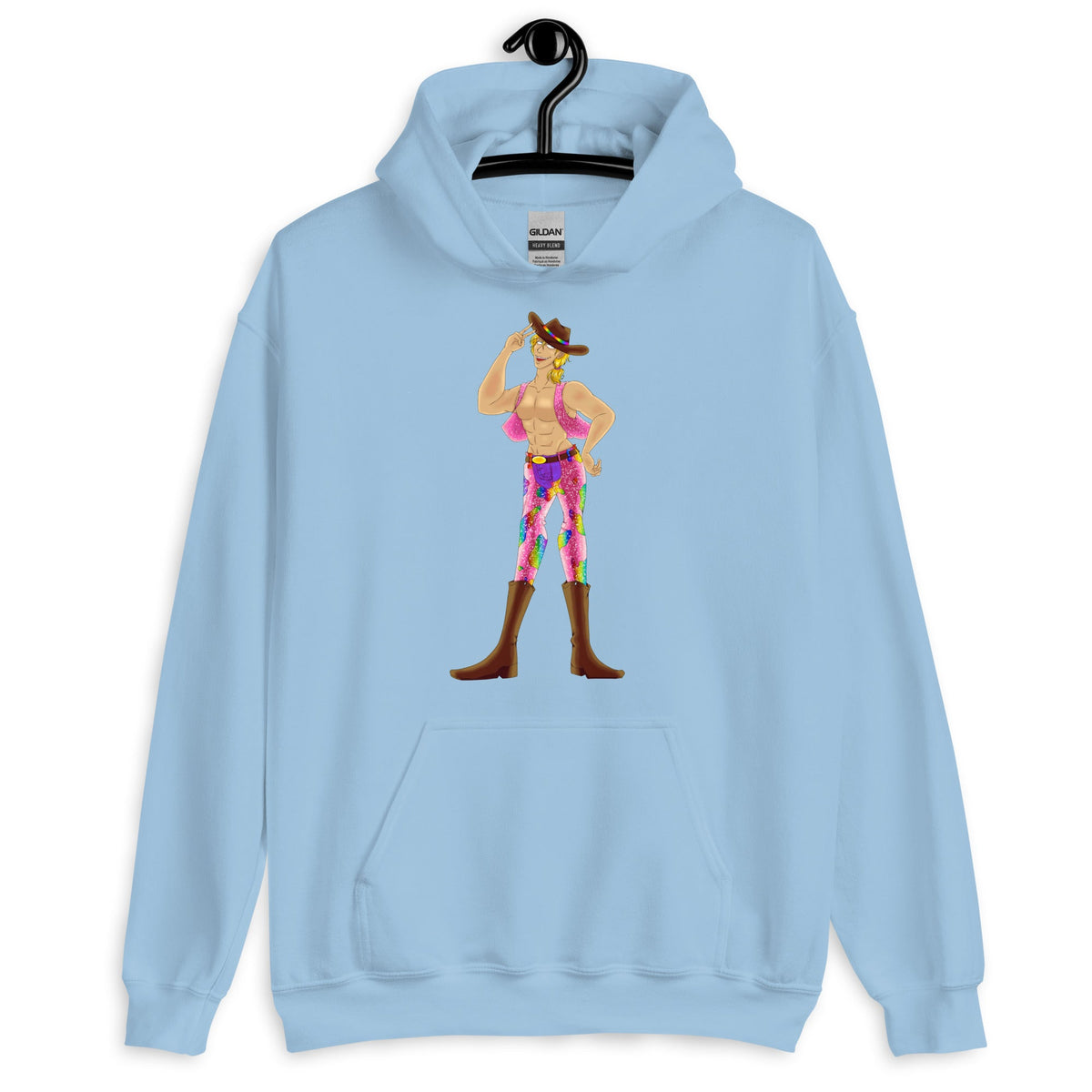 Gay Cowboy Unisex Hoodie
