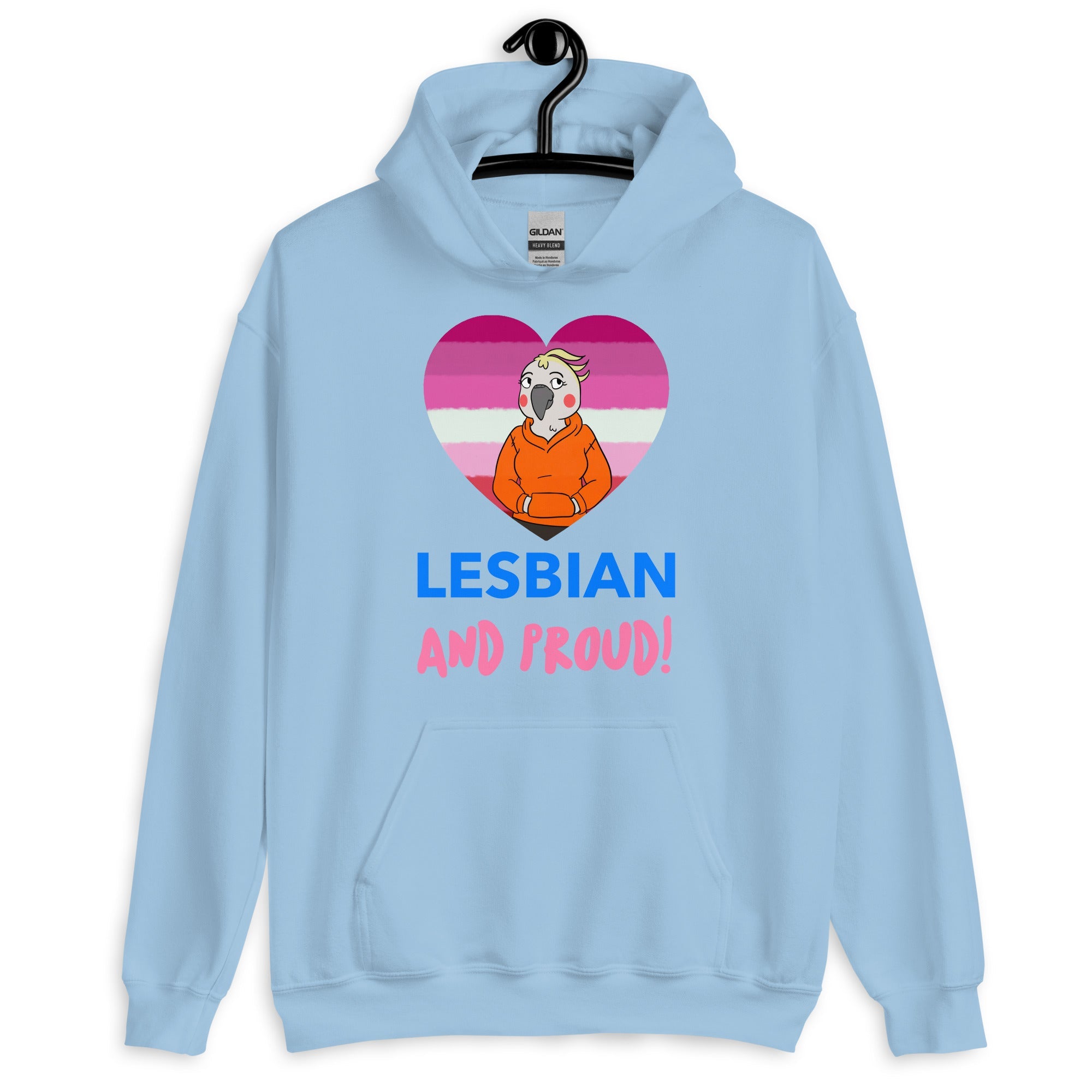 Lesbian and Proud Unisex Hoodie