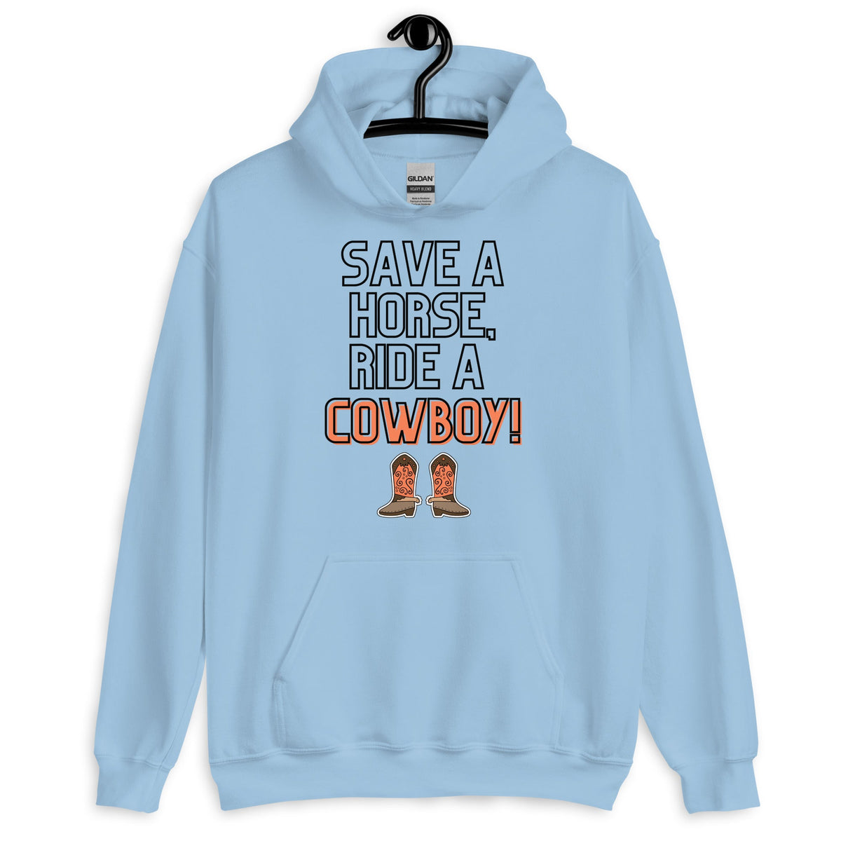 Save a Horse Ride a Cowboy Unisex Hoodie