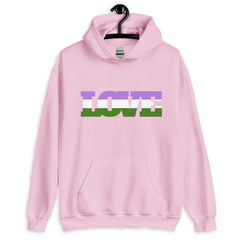 Genderqueer Love Unisex Hoodie