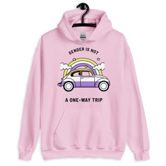 Gender Is Not A One-way Trip Unisex Hoodie