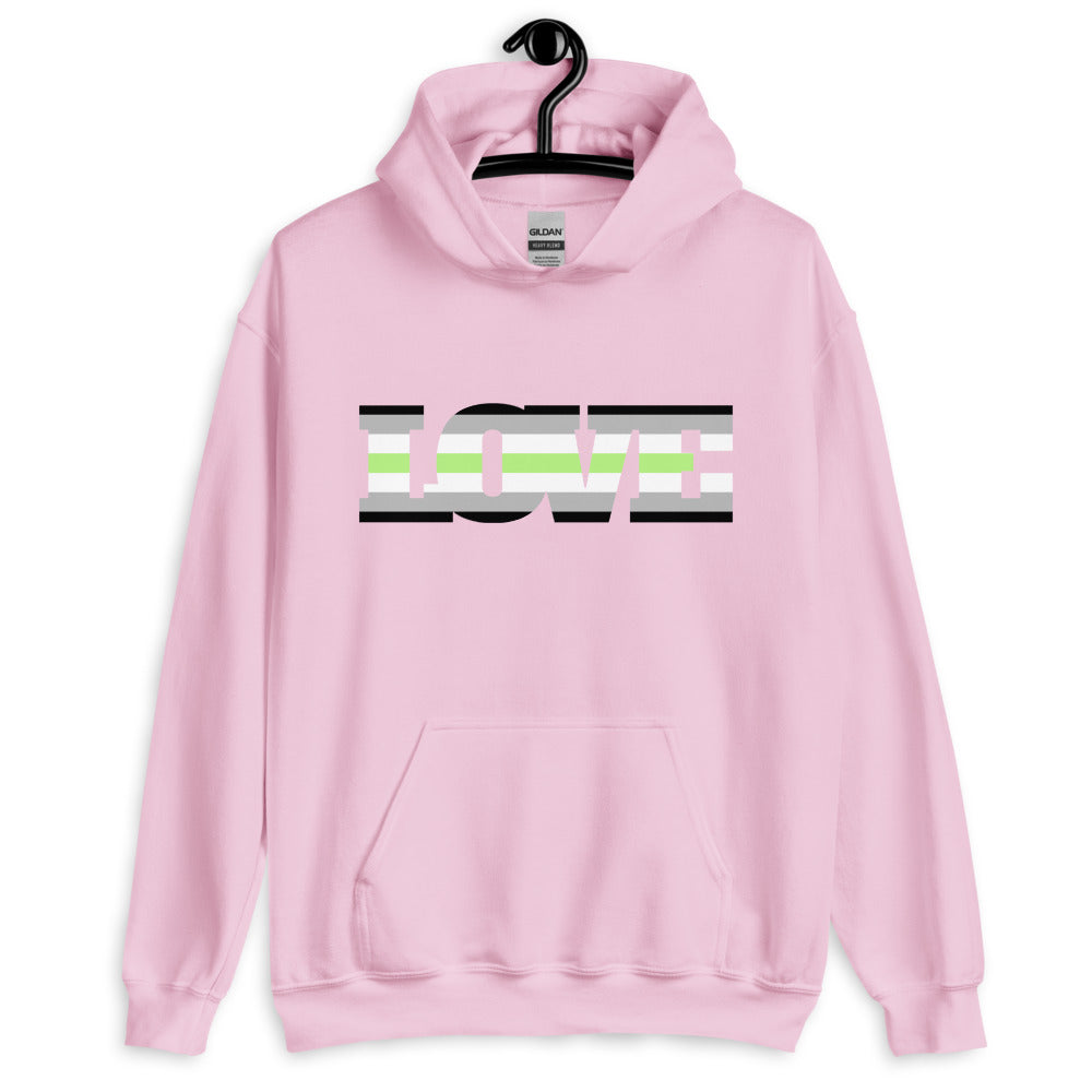 Agender Love Unisex Hoodie