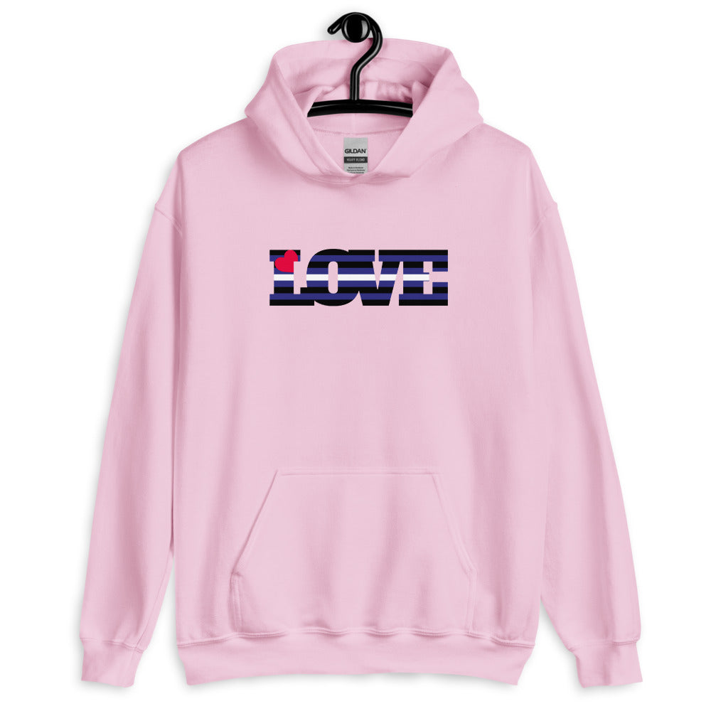 Leather Pride Love Unisex Hoodie