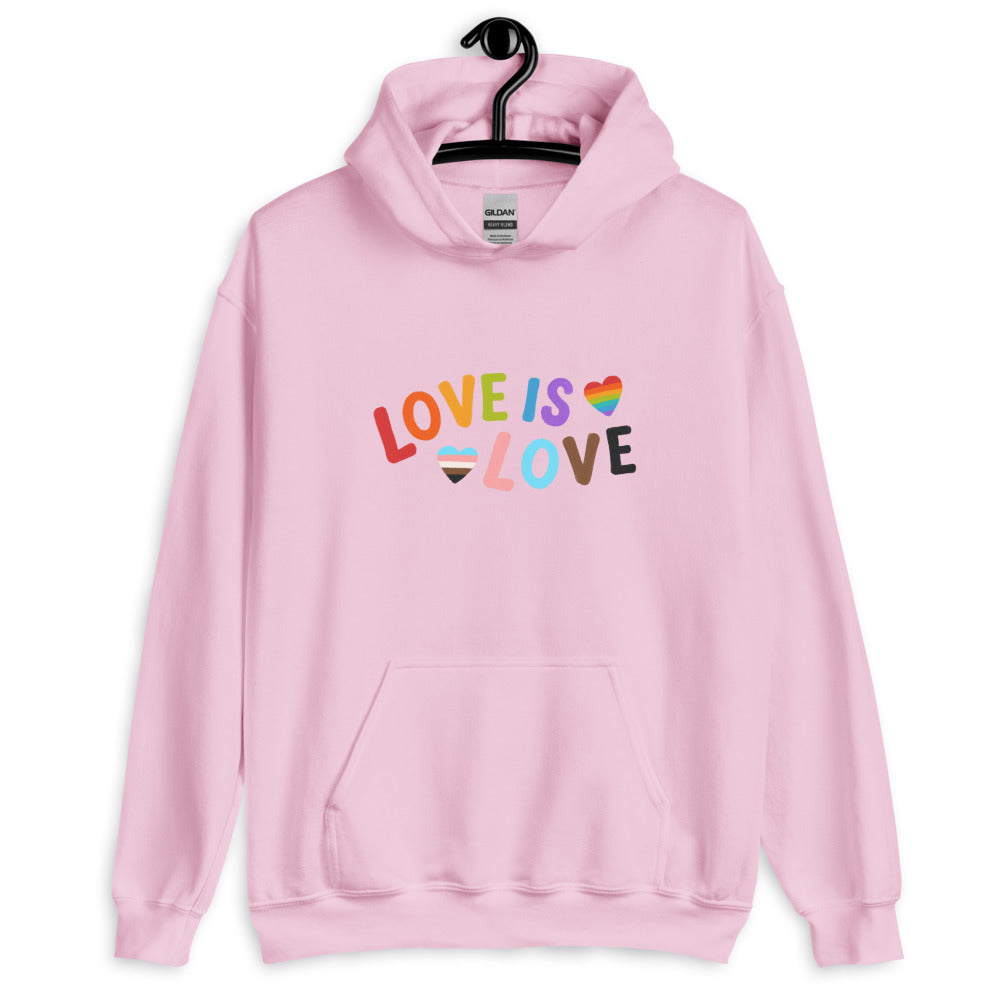 Love Is Love LGBTQ Unisex Hoodie