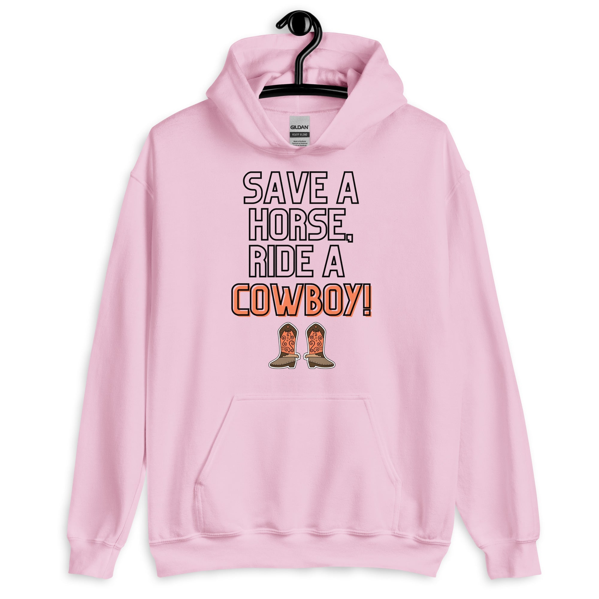 Save a Horse Ride a Cowboy Unisex Hoodie