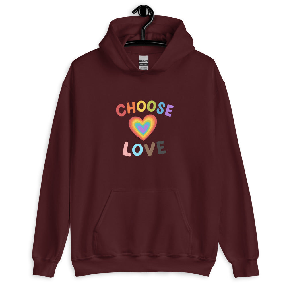 Choose Love Unisex Hoodie