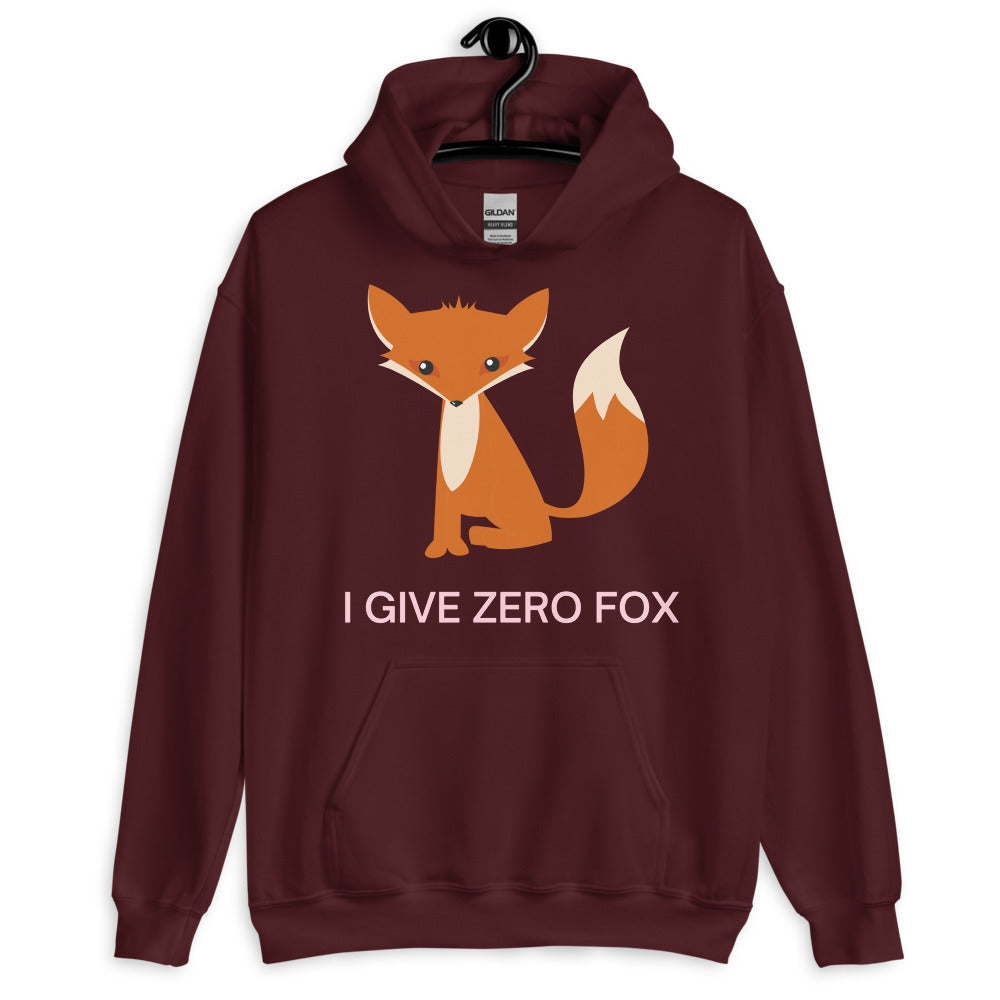 I Give Zero Fox Unisex Hoodie