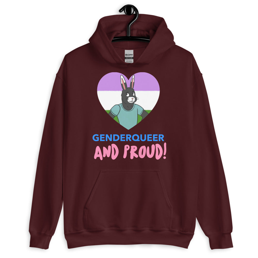 Genderqueer And Proud Unisex Hoodie