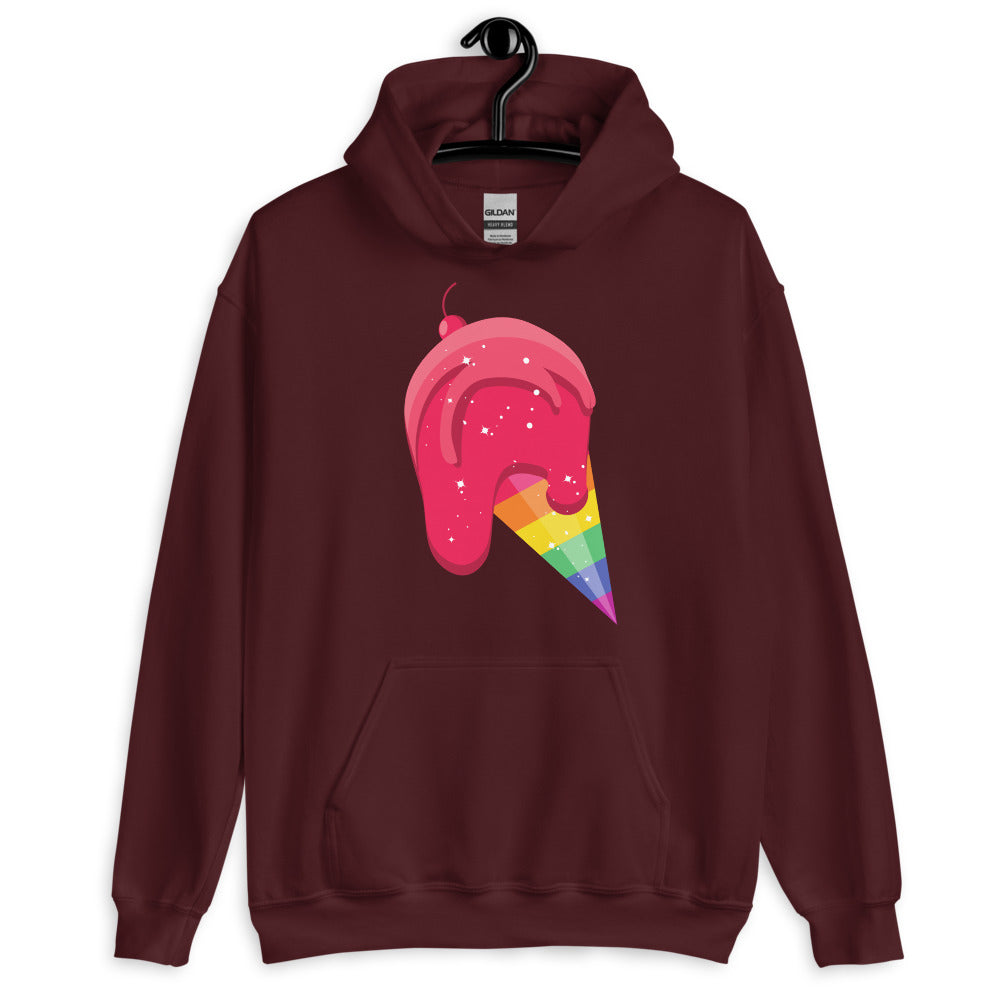 Gay Icecream Unisex Hoodie