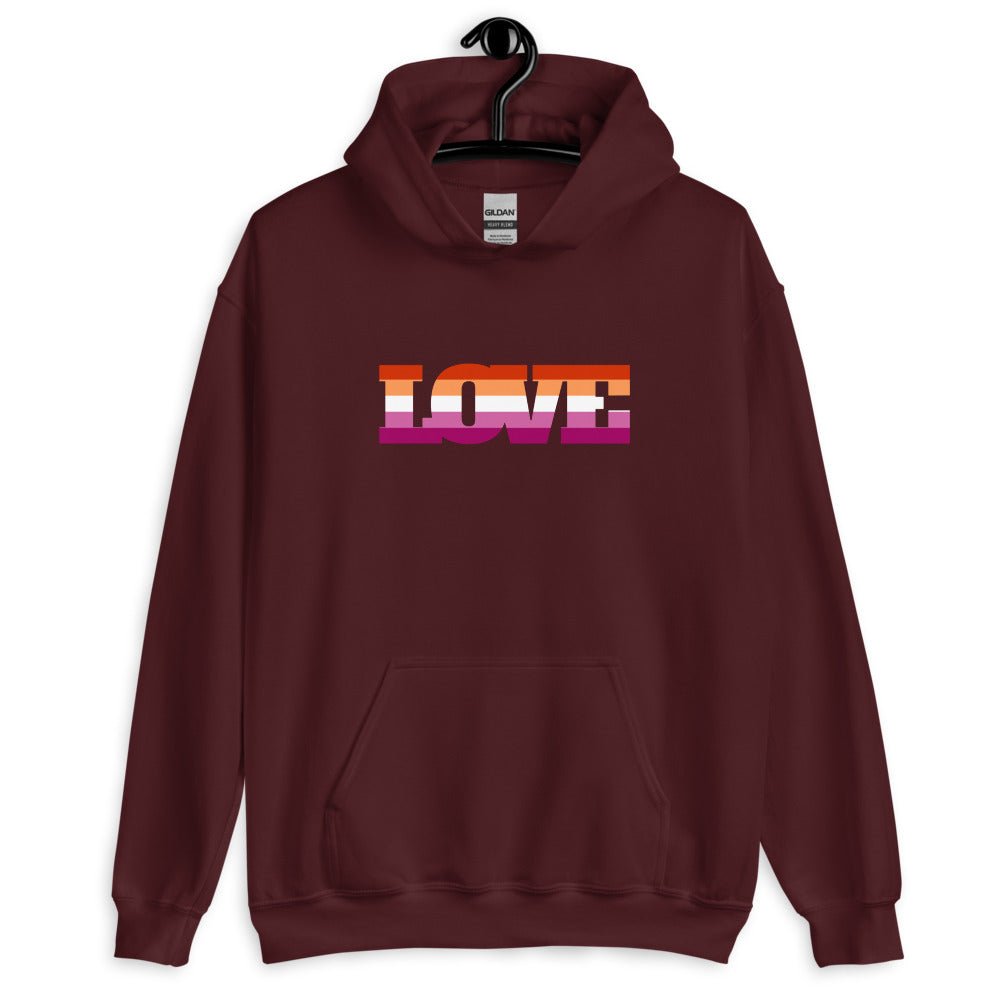 Lesbian Love Unisex Hoodie