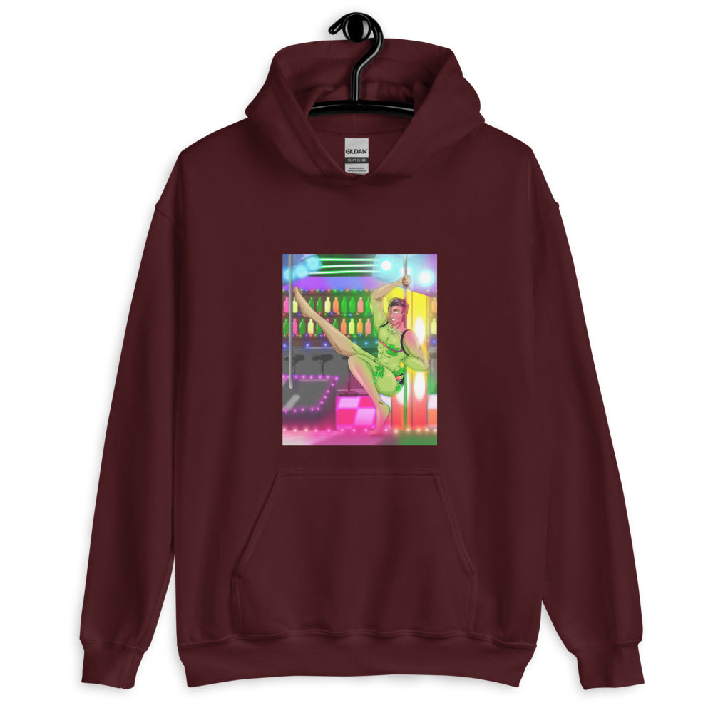 Love At A Gay Gogo Bar Unisex Hoodie