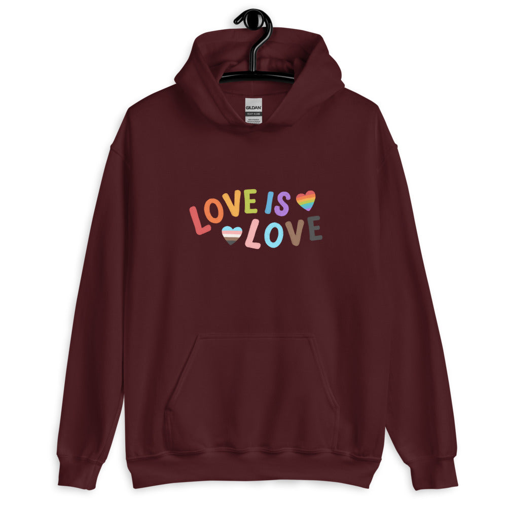 Love Is Love LGBTQ Unisex Hoodie
