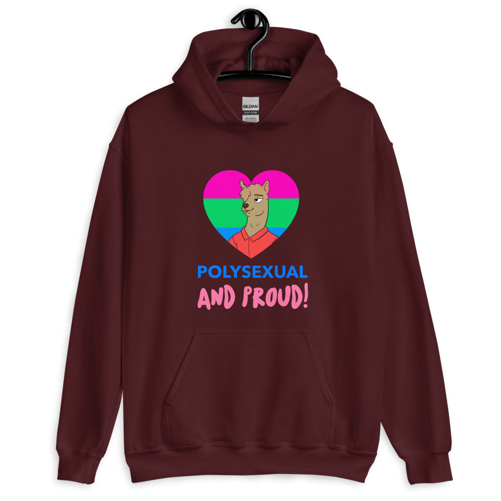 Polysexual And Proud Unisex Hoodie