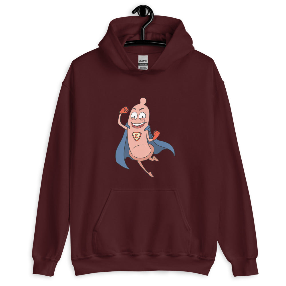 Super Condom Unisex Hoodie