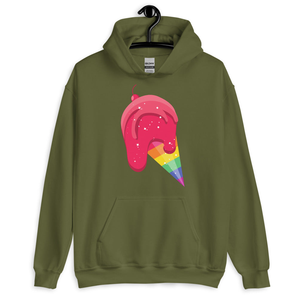 Gay Icecream Unisex Hoodie