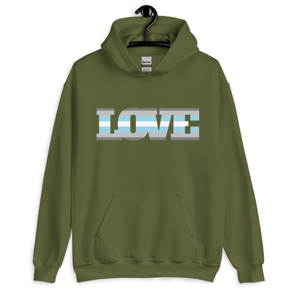 Demiboy Love Unisex Hoodie