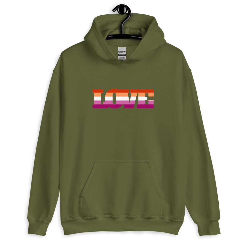Lesbian Love Unisex Hoodie