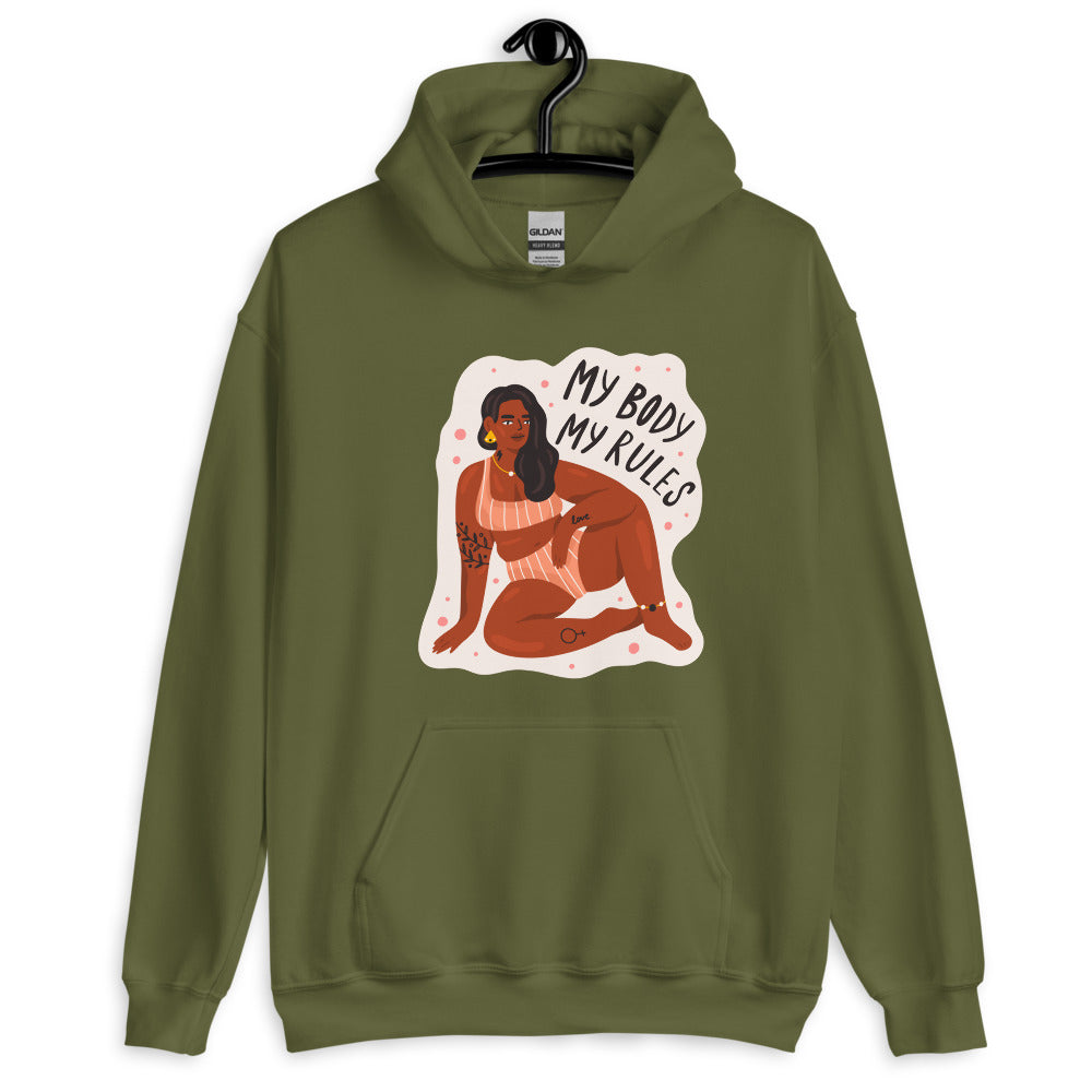 My Body My Rules Unisex Hoodie