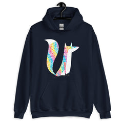 Glitter Fox Unisex Hoodie