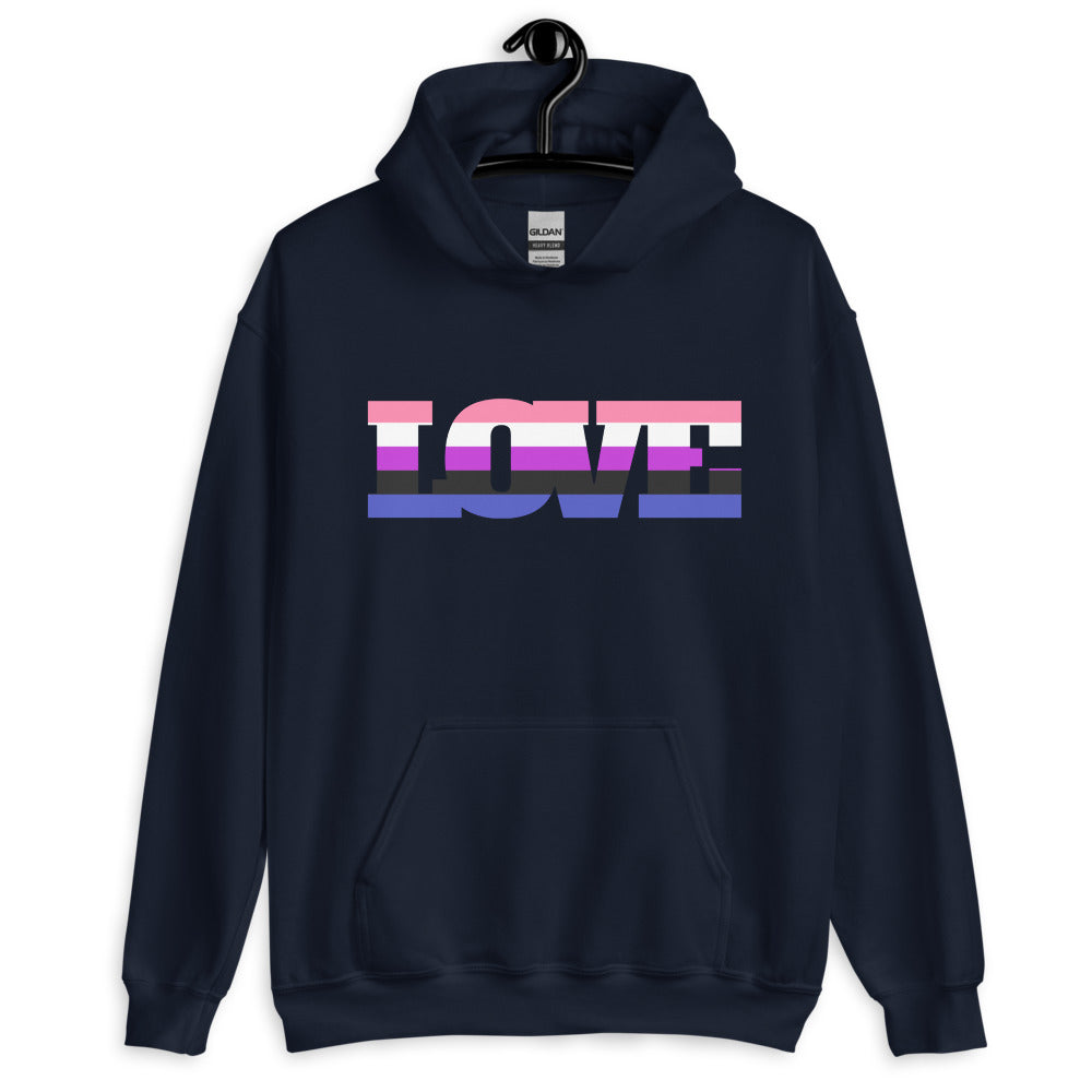 Genderfluid Love Unisex Hoodie