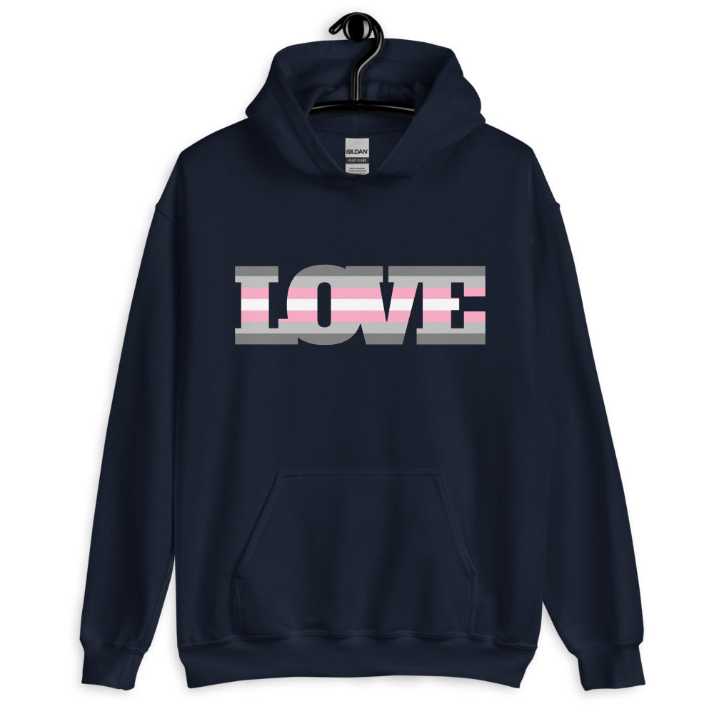 Demigirl Love Unisex Hoodie