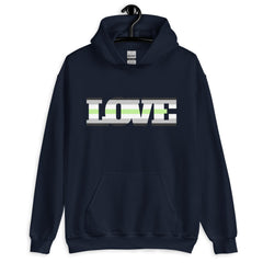 Agender Love Unisex Hoodie