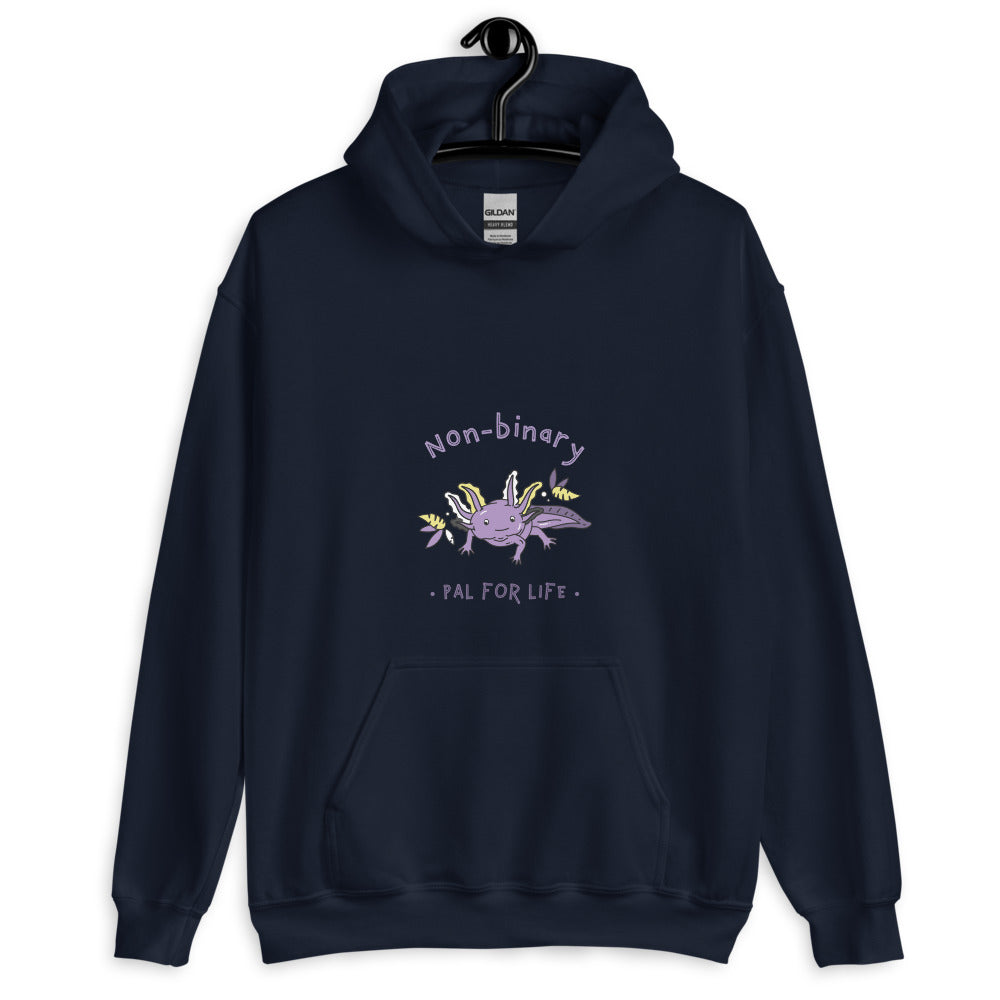 Non-Binary Pal For Life Unisex Hoodie